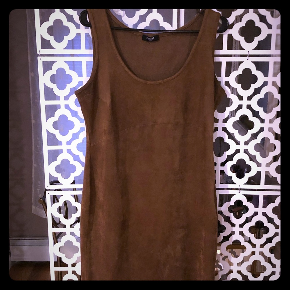 Microsuede stretch dress🤷🏽‍♀️